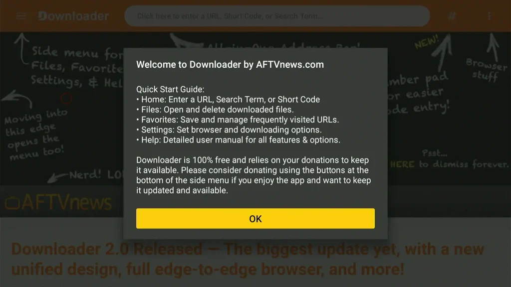 popup