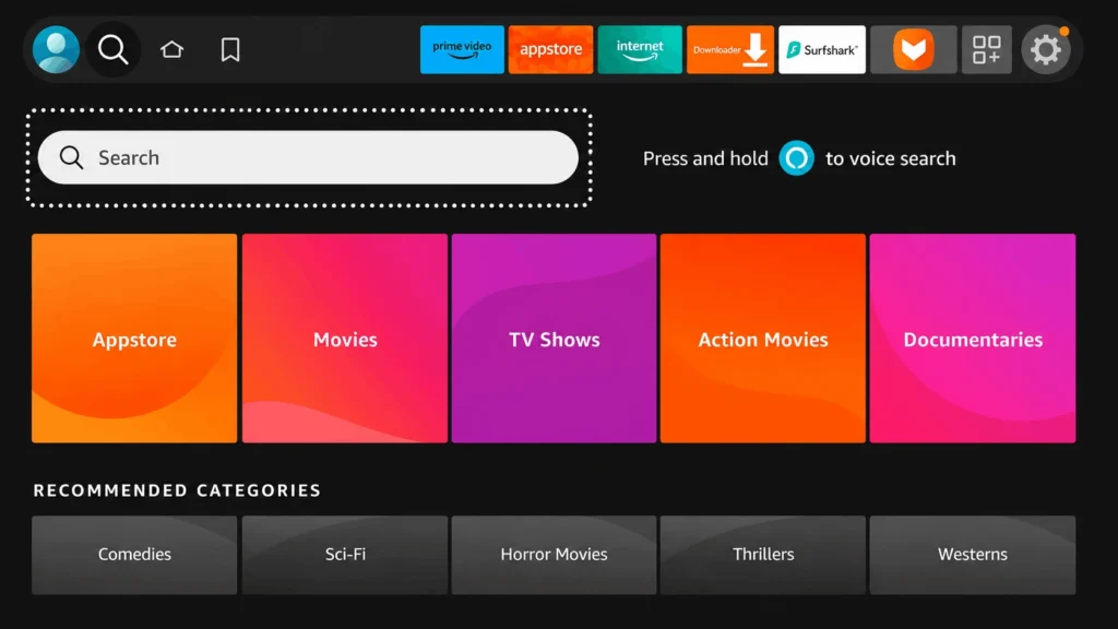search option