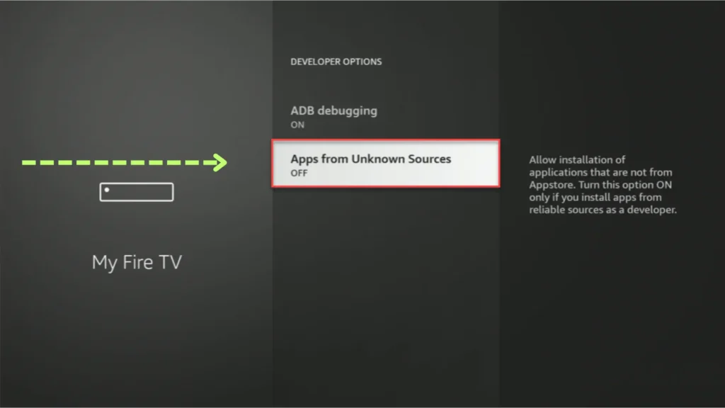 apps from unknown resources